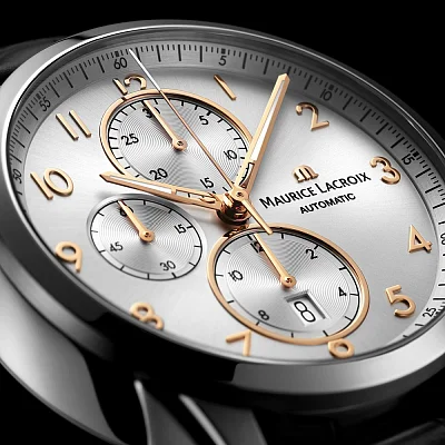 Maurice Lacroix Pontos Gent Chronograph Automatic Steel PT6388-SS002-220-1