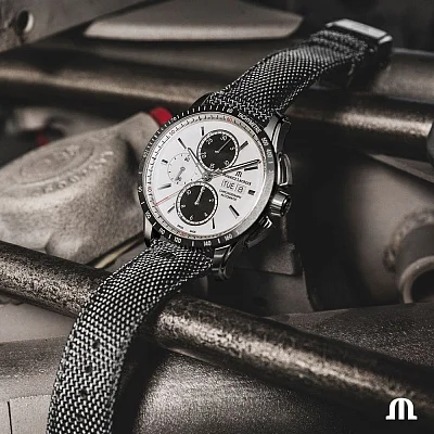 Maurice Lacroix Pontos Gent Chronograph Automatic Steel Ceramic Set PT6038-SSL2H-130-A
