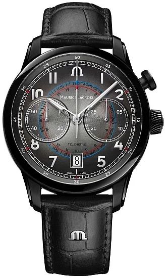 Maurice Lacroix Pontos Gent Chronograph Monopusher Automatic Steel Limited Edition PT6428-DLB01-320-2
