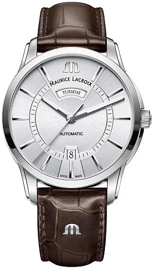 Maurice Lacroix Pontos Gent Day-Date Automatic Steel PT6358-SS001-130-1