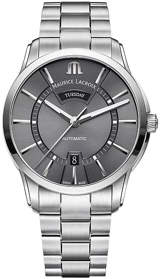 Maurice Lacroix Pontos Gent Day-Date Automatic Steel PT6358-SS002-331-1