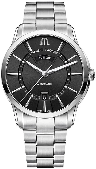 Maurice Lacroix Pontos Gent Day-Date Automatic Steel PT6358-SS002-330-1