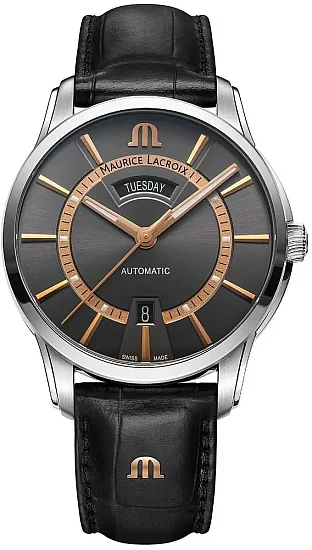 Maurice Lacroix Pontos Gent Day-Date Automatic Steel PT6358-SS001-333-2
