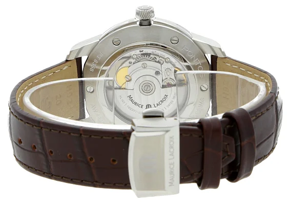 Maurice Lacroix Pontos Gent Day-Date Automatic Steel PT6358-SS001-130-1