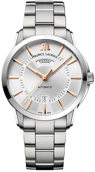 Maurice Lacroix Pontos Gent Day-Date Automatic Steel PT6358-SS002-23E-1