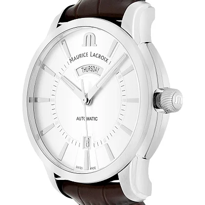 Maurice Lacroix Pontos Gent Day-Date Automatic Steel PT6358-SS001-130-1
