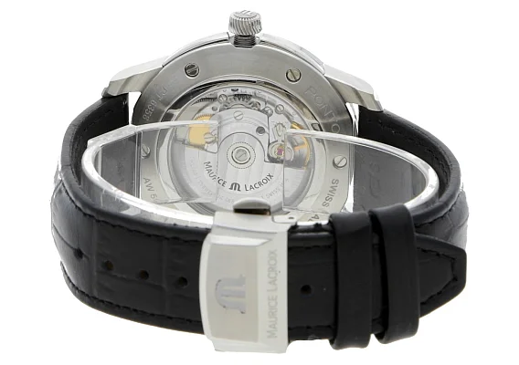Maurice Lacroix Pontos Gent Day-Date Automatic Steel PT6358-SS001-330-1