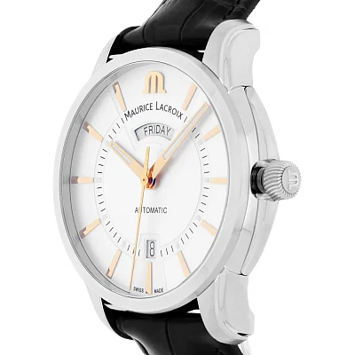 Maurice Lacroix Pontos Gent Day-Date Automatic Steel PT6358-SS001-23E-2