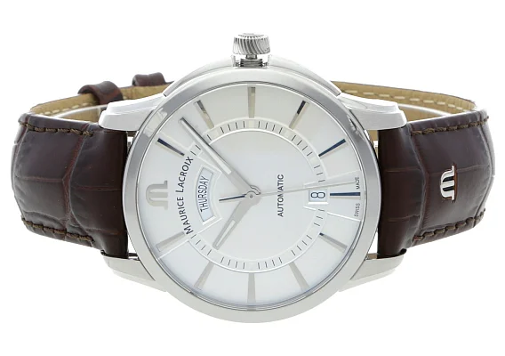 Maurice Lacroix Pontos Gent Day-Date Automatic Steel PT6358-SS001-130-1