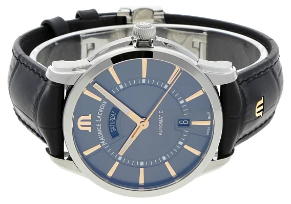 Maurice Lacroix Pontos Gent Day-Date Automatic Steel PT6358-SS001-331-1