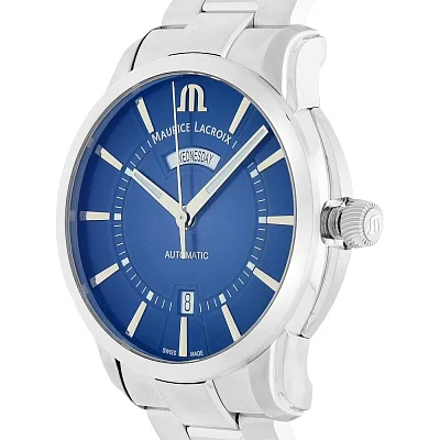Maurice Lacroix Pontos Gent Day-Date Automatic Steel PT6358-SS002-430-1