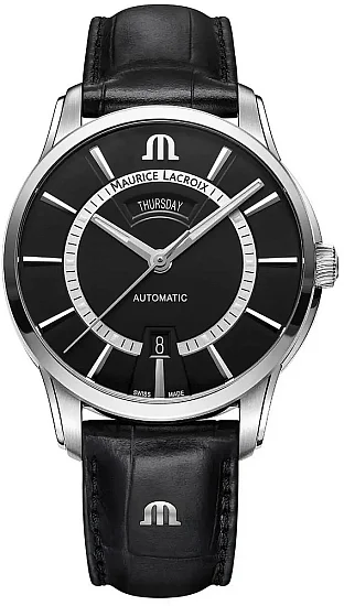 Maurice Lacroix Pontos Gent Day-Date Automatic Steel PT6358-SS001-332-2