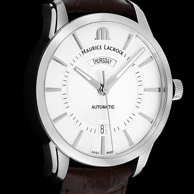 Maurice Lacroix Pontos Gent Day-Date Automatic Steel PT6358-SS001-130-1