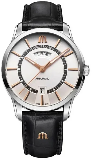 Maurice Lacroix Pontos Gent Day-Date Automatic Steel PT6358-SS001-230-2