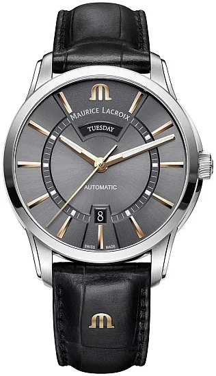 Maurice Lacroix Pontos Gent Day-Date Automatic Steel PT6358-SS001-331-1