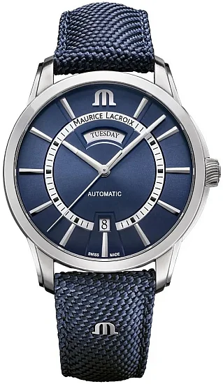 Maurice Lacroix Pontos Gent Day-Date Automatic Steel PT6358-SS004-431-4