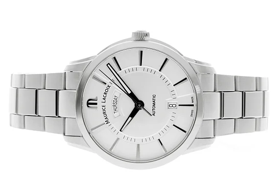 Maurice Lacroix Pontos Gent Day-Date Automatic Steel PT6358-SS002-130-1