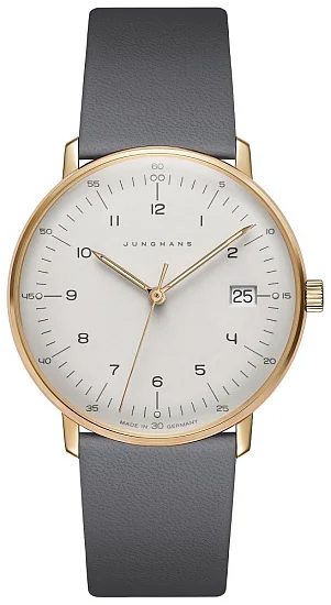 Junghans Max Bill Ladies Sand Gold PVD Sapphire 47/785402
