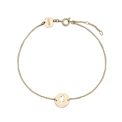 Cluse Minuit Heart Gold Mesh Gift Box ZESTAW Valentine CLG012