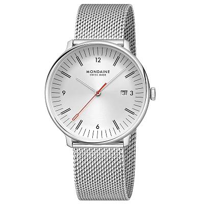 Mondaine Doppio Big-Date Mesh MLE.41210.SM