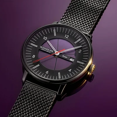 Mondaine Doppio Big Solar Mesh MLE.41921.SM