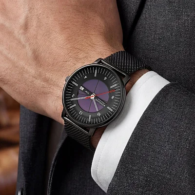 Mondaine Doppio Big Solar Mesh MLE.41921.SM