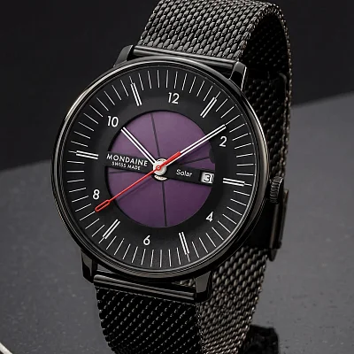 Mondaine Doppio Big Solar Mesh MLE.41921.SM