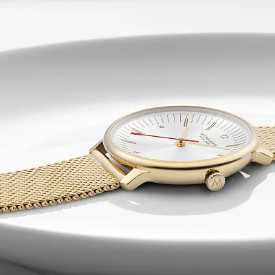 Mondaine Doppio Small Lady Mesh MLE.33111.SM