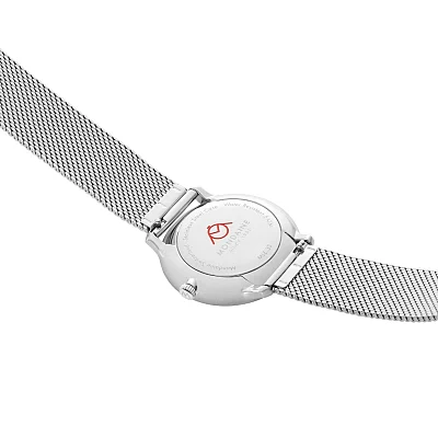 Mondaine Doppio Small Mesh Date MLE.33150.SM