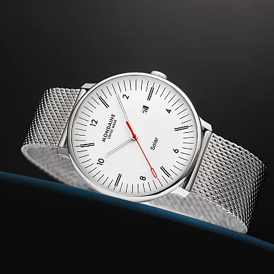 Mondaine Doppio Big Solar Date MLE.41910.SM