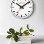Zdjęcie 3 Mondaine Zegar Ścienny Okrągły Srebrny A990.CLOCK.16SBB