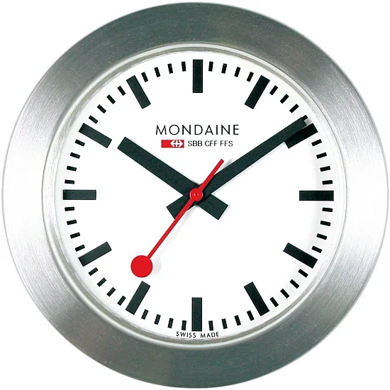 Mondaine Zegar Biurkowy Podróżny Magnetyczny Srebrny A6603031881SBB
