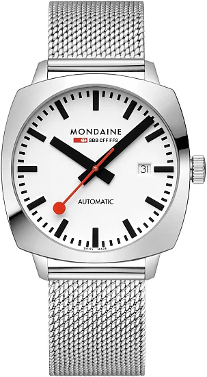 Mondaine SBB Cushion Automatic Mesh MSL3961BSM