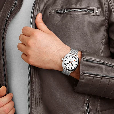 Mondaine SBB Cushion Automatic Mesh MSL.3961B.SM