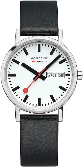 Mondaine SBB Classic Unisex Day-Date A6673031411SBBV