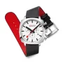  Zdjęcie 7 Mondaine SBB Cushion Quartz Chrono Vegan Strap & Mesh Set MSL.41410.LBV.SET