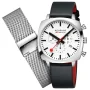  Zdjęcie 11 Mondaine SBB Cushion Quartz Chrono Vegan Strap & Mesh Set MSL.41410.LBV.SET