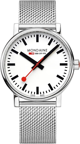Mondaine SBB evo2 Quartz Mesh MSE40110SM