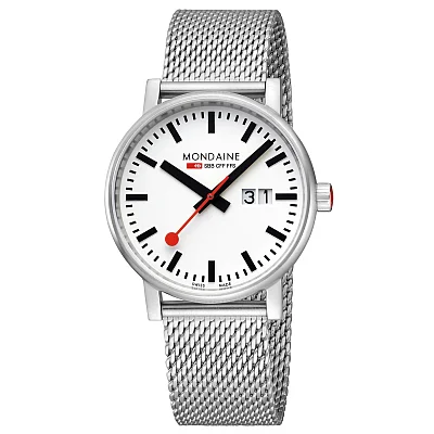 Mondaine SBB evo2 Quartz Big-Date Mesh MSE.40210.SM