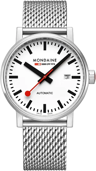 Mondaine SBB evo2 Automatic Date Mesh MSE40610SM