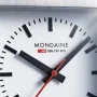  Zdjęcie 8 Mondaine Zegar Biurkowy Stojący Srebrny Zurich Meeting Point Clock A660.MEET.81SBB