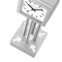  Zdjęcie 4 Mondaine Zegar Biurkowy Stojący Srebrny Zurich Meeting Point Clock A660.MEET.81SBB