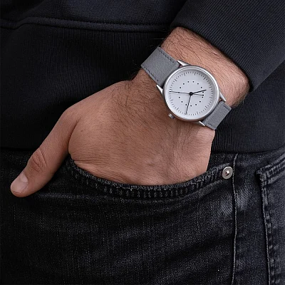 Mudita Moment Gray Automatic Vegan MUD-MOM-GR