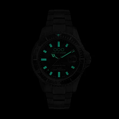 OUT OF ORDER Casanova Black and Grey Quartz OOO.001.18-NE.GR