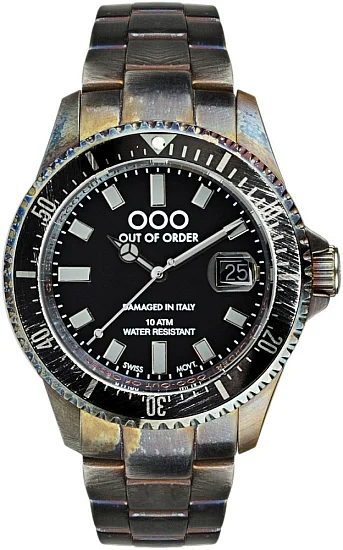 OUT OF ORDER Casanova Black and Grey Quartz OOO00118-NEGR