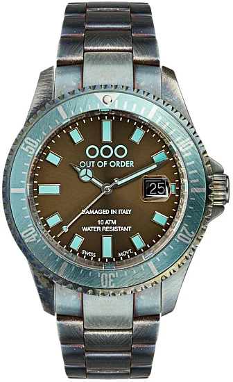 OUT OF ORDER Casanova Turquise and Brown Quartz OOO00118-TUMS