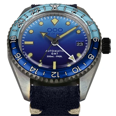 OUT OF ORDER Shaker Automatic GMT Bomba Blu OOO.001-25.BB
