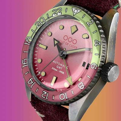 OUT OF ORDER Shaker Automatic GMT Cosmopolitan OOO.001-25.COS