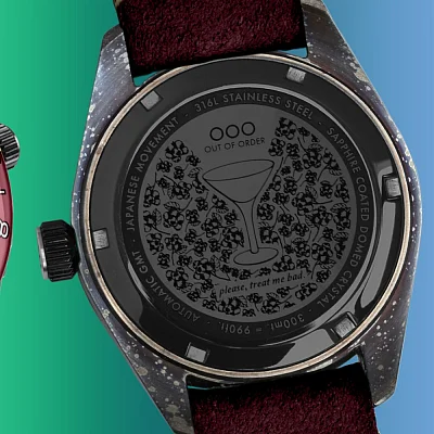 OUT OF ORDER Shaker Automatic GMT Cosmopolitan OOO.001-25.COS