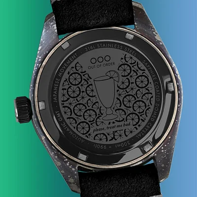 OUT OF ORDER Shaker Automatic GMT Sex on the Beach OOO.001-25.SOTB